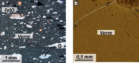 Du Verre Dans Certaines Roches Magmatiques Lelivrescolaire Fr