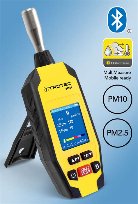 Bluetooth Environmental Measuring Device With Smartphone App BQ21 TROTEC