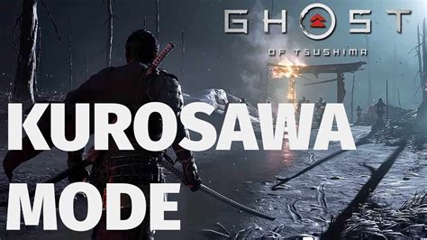 Ghost Of Tsushima Kurosawa Mode Gameplay Youtube