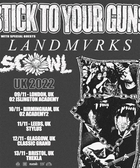 Stick To Your Guns UK Tour 2022 10 November 2022 O2 Academy