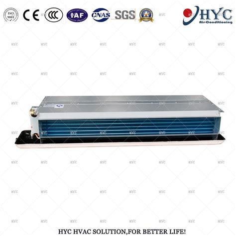 Ce Certified Chilled Water Ceiling Duct Type Fan Coil China Water