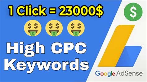 High Cpc Keywords For Web Site And Youtube Channel