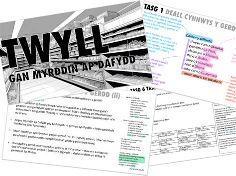 Pwyntpwer ‘twyll Gan Myrddin Ap Dafydd Ug Cymraeg Ail Iaith Uned 3