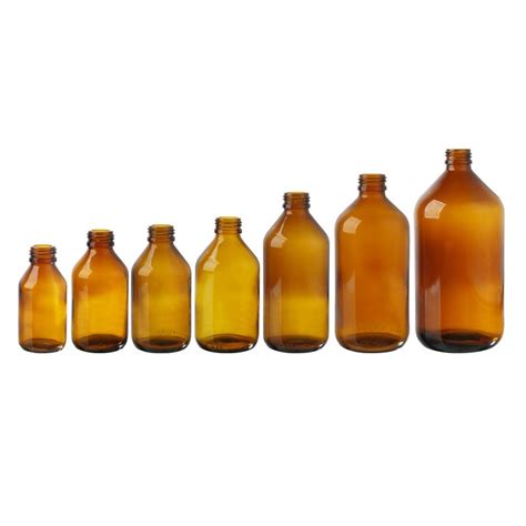 frasco de vidro ambar pluma  tampa de rosca linklab