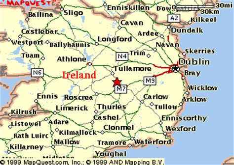 Ireland Map Leinster