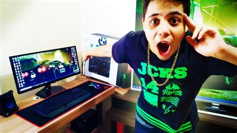 Mostrando Meu Setup Gamer Youtube