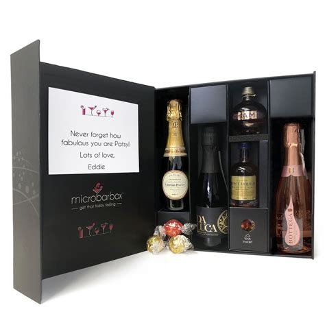 Champagne Box Cocktail T Boxes Gin Prosecco Rum And Vodka T Sets