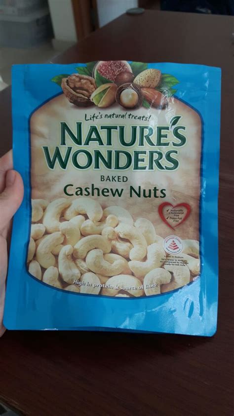 Nature S Wonders Baked Cashew Nuts Review Abillion