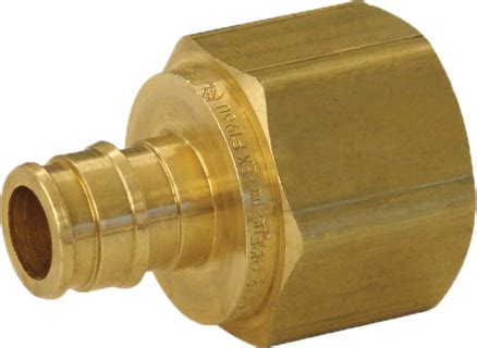 Uponor Propex Lf Brass Female Threaded Adapter Pex X Npt Vms