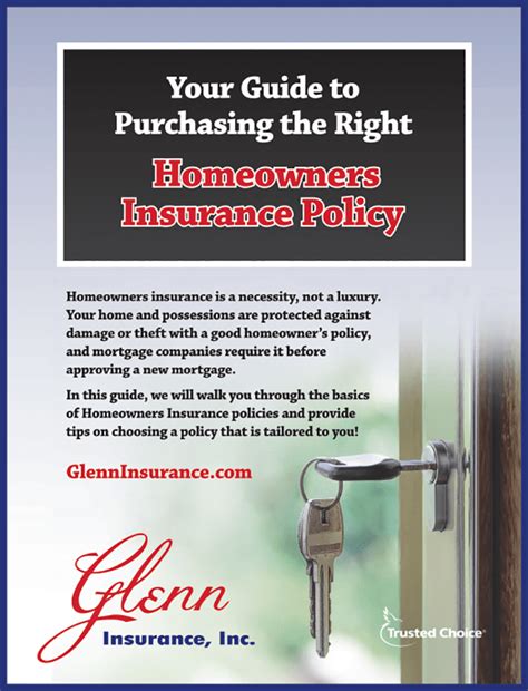 Homeowners Checklist Glenn Insurance