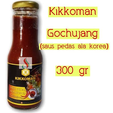 Jual Kikkoman Gochujang Gr Halal Saus Pedas Ala Korea Shopee