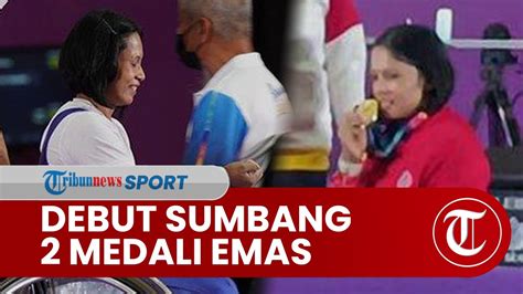 Eneng Paridah Atlet Para Angkat Berat Sumbang 2 Medali Emas Sekaligus