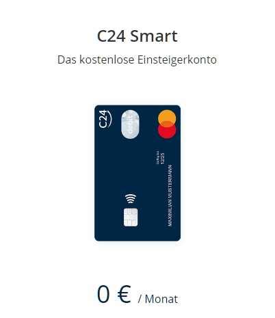 C Smart Girokonto Ber Das Eigene Check De Profil Weiterempfehlen