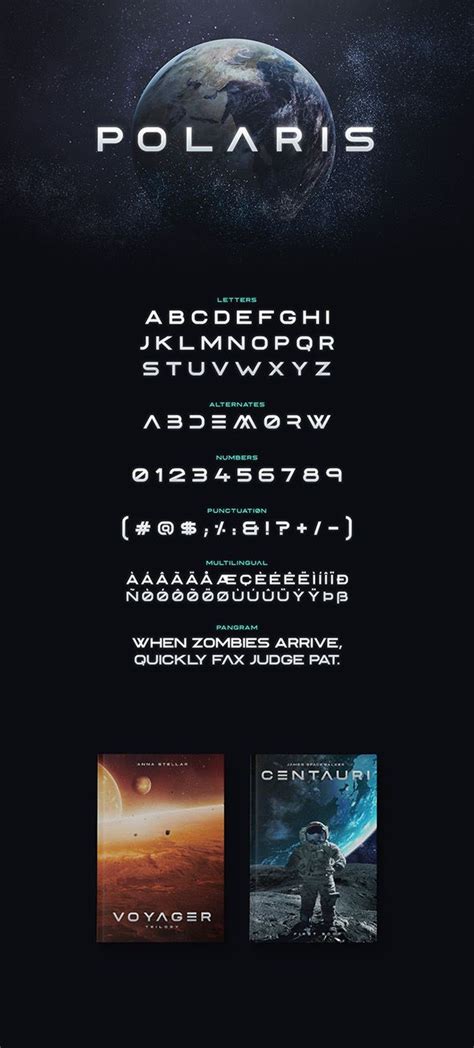 Polaris In 2020 Futuristic Fonts Professional Fonts Fonts