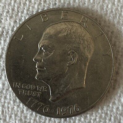 Eisenhower Liberty Bell Moon One Dollar Us Bicentennial Coin