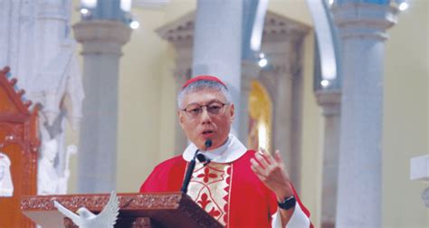 Cardinal Chow ‘together We Can Bring Love To Our Communities Licas