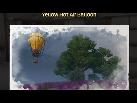 UNDAWN Yellow Hot Air Balloon Treasure Map YouTube