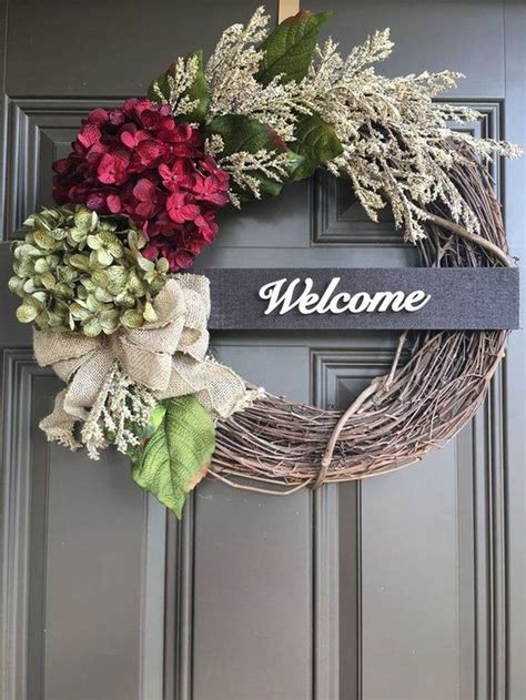 Unique Spring Wreaths For Front Door Decor Ideas Fall Door