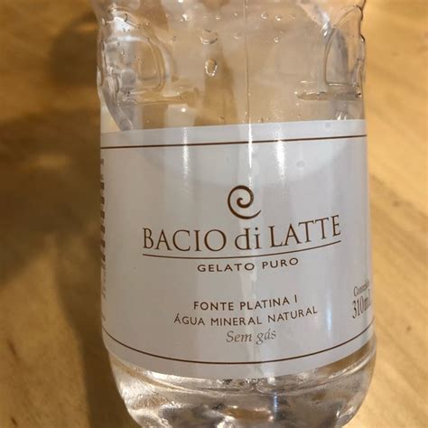 Bacio di latte Água mineral Review abillion