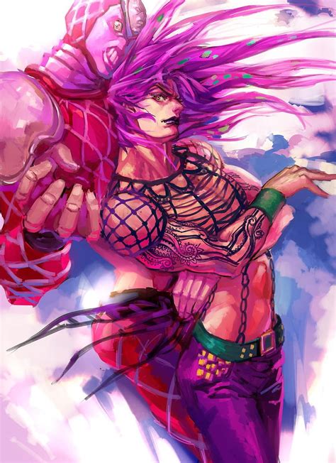 Fanart Diavolo And King Crimson By 紫杉菌菌 Diavolo Phone Hd Phone