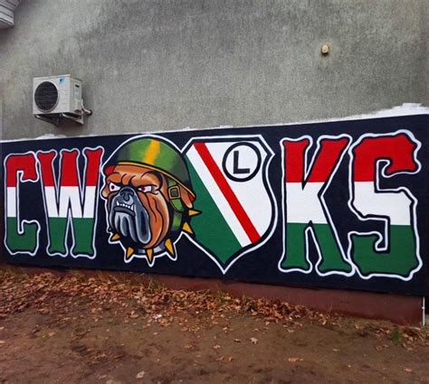 Nowe Legijne Graffiti CWKS 324 Legionisci