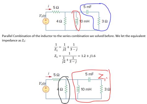 Solved Determine The Admittance Y For The Circuit Given In The Figure