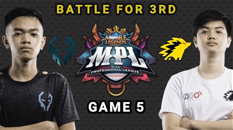 Execration Vs Onic Ph Game Mpl Ph Season Grand Finals Mobile