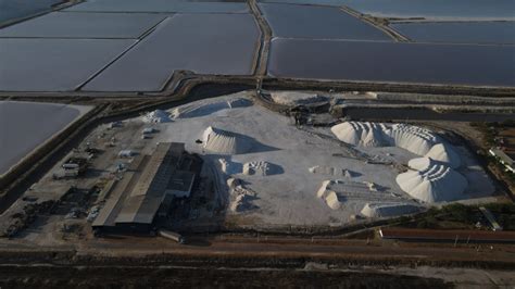 Produção de Sal Salina Diamante Branco