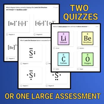 Covalent Ionic Bonding Quiz Assignments On Google Forms By