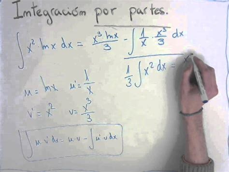 Como Resolver La Integral De X Ln X Dx Integral Por Partes