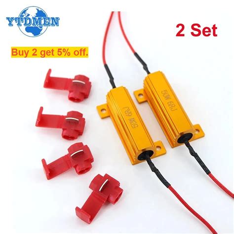 Resistencia De Carga De Piezas Para Led W Ohm W Ohm