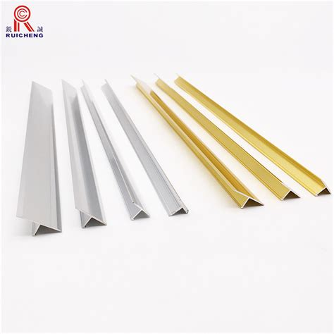 Ceramic Border Gold Aluminum T Transition Strip Edge T Shape Aluminum