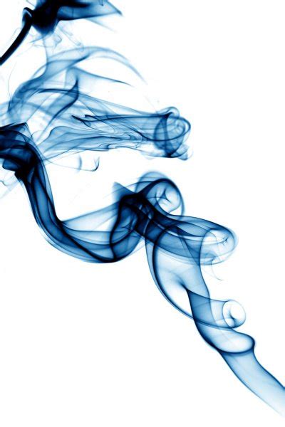 Blue Abstract Smoke Trails Stock Photo Vladem 1857337