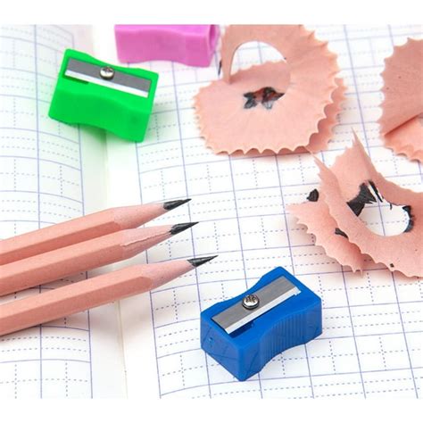 Pencil Sharpeners In Bulk Pack Of Pocket Sized Mini Handheld Pencil