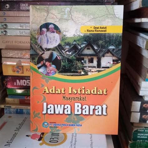 Jual Cod Buku Original Adat Istiadat Masyarakat Jawa Barat Dewi