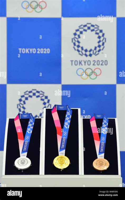 Medals July 25 2019 The Tokyo Organizing Committee Of The Olympic