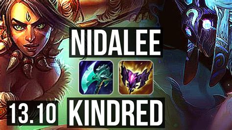 Nidalee Vs Kindred Jng M Mastery Games Dominating