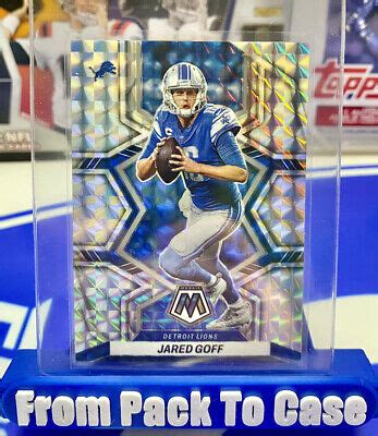 Panini Mosaic Football Jared Goff Prizm Detroit Lions Ebay