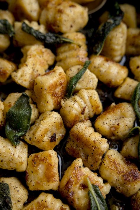 Gnocchi With Brown Butter And Sage Nickys Kitchen Sanctuary