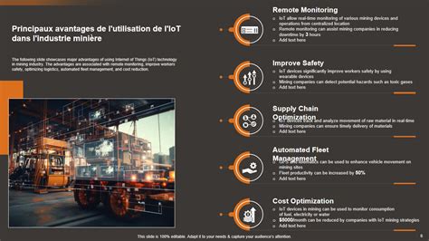 Comment lIoT transforme lindustrie minière PPT et PDF