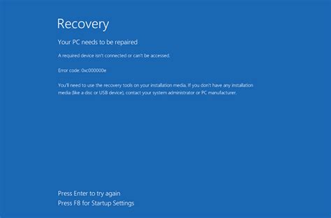 Cách sửa lỗi 0xc000000e của Windows 10 8 7 khi khởi động Update