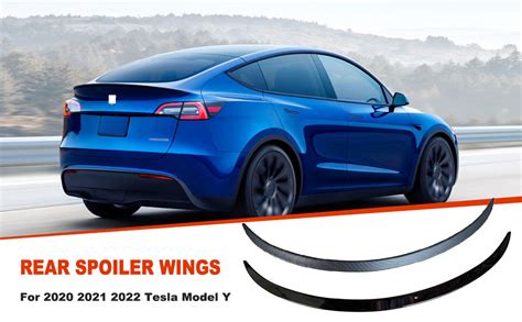 Amazon Rear Spoiler Wings Abs For Tesla Model Y