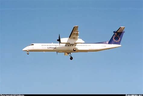 Bombardier Dhc 8 402 Q400 Team Lufthansa Augsburg Airways Aviation Photo 0148211