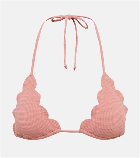 Broadway Bikini Top In Pink Marysia Mytheresa