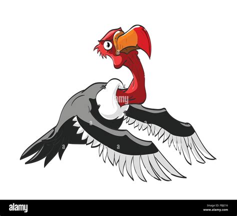 Cartoon Vulture Illustration Stock Vector Image And Art Alamy