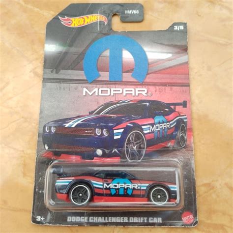 Jual Hot Wheels DODGE CHALLENGER DRIFT CAR MOPAR Blister Jelek Shopee Indonesia