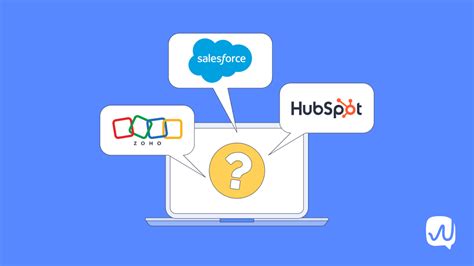 Cuál es mejor Zoho CRM SalesForce CRM o HubSpot CRM Whaticket