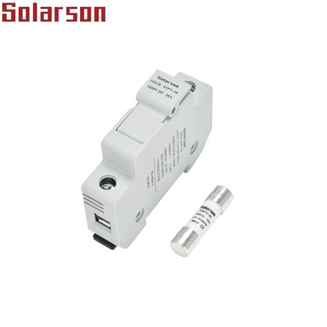 Solar Pv Fuse 10x38mm 1000vdc Gpv From 1a To 8a 10a 12a 15a 16a 120a 25a 30a 32a Solar Fuse