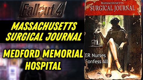 Massachusetts Surgical Journal Medford Memorial Hospital Magazine