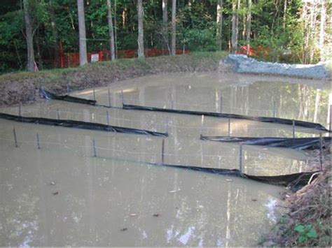 Using Baffles To Improve Sediment Basins Nc State Extension 40 Off